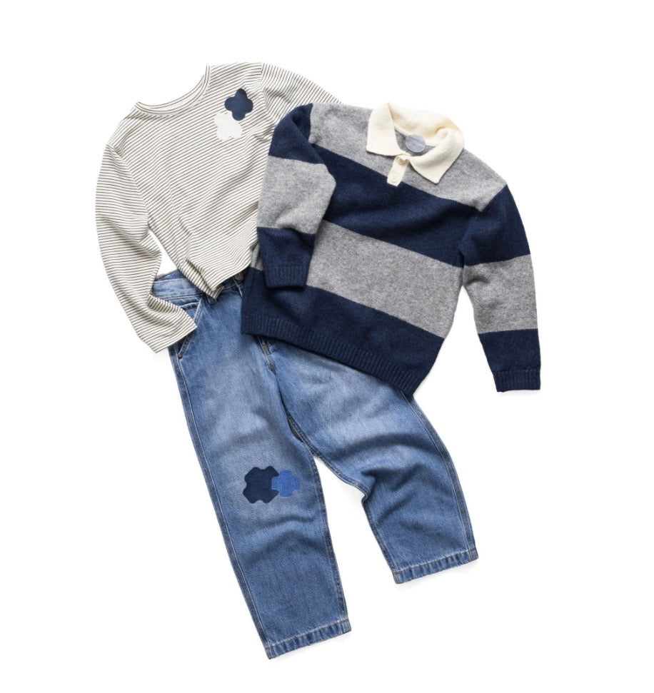 Prym Rub-On Patch STRETCHDESIGN (3 Stück/Jeans