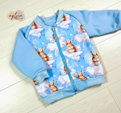 SWEATJACKE GEFÜTTERT Gr.98