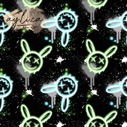 FANCY BUNNIES BLUE & STREIFENKOMBI KL