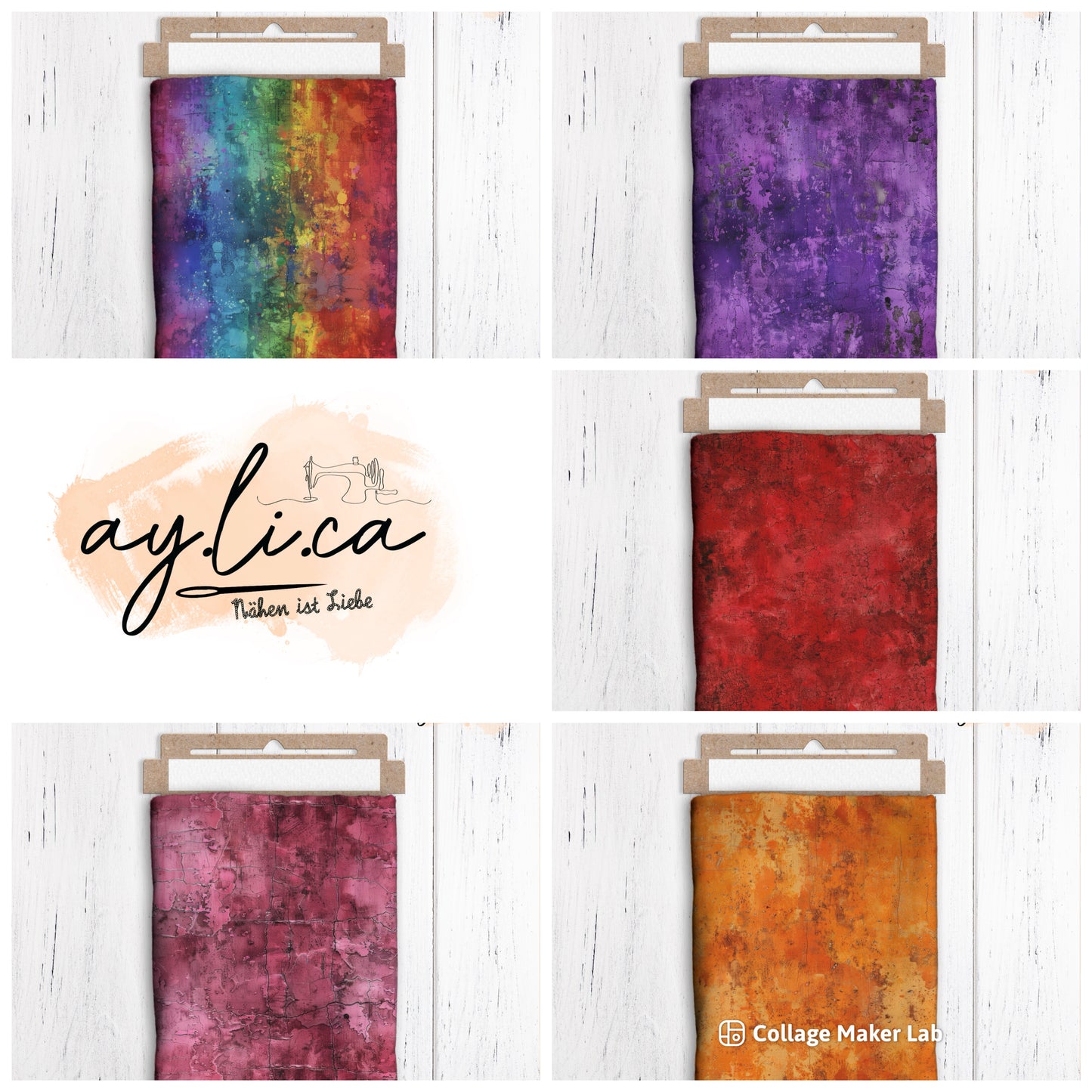 CHABBY LOOK #2 in 6 Farben KL