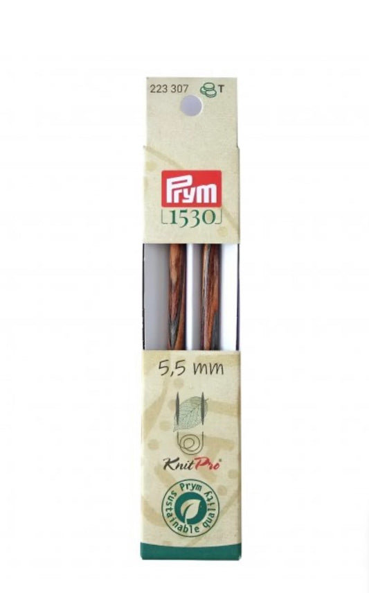 Prym Rundstricknadelspitzen lang Natural (Stärke 5,5 / 11,6 cm)
