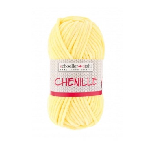 CHENILLE WOLLE gelb