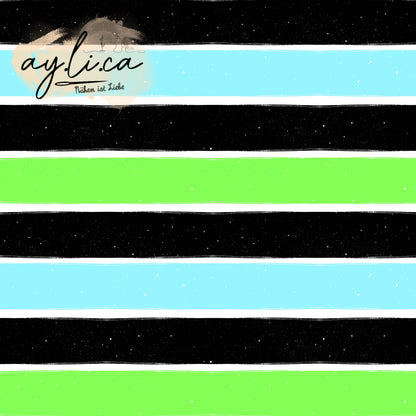 FANCY BUNNIES BLUE & STREIFENKOMBI KL