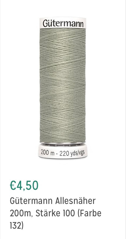 Allesnäher 200m Farbe 132