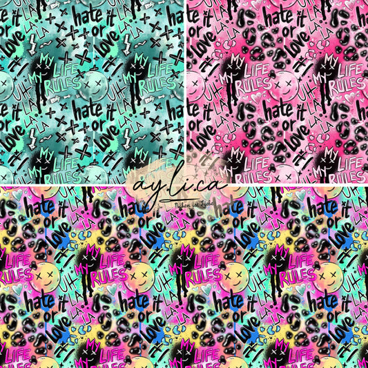 HATE IT OR LOVE IT in 3 Farben KL