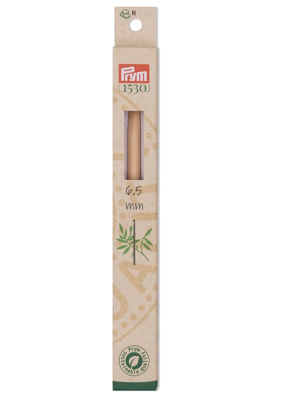 Woll-Häkelnadel Bambus Prym 6,5mm