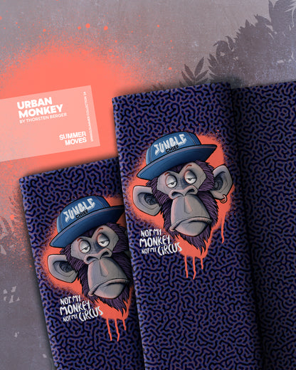 PANEL URBAN MONKEY by Thorsten Berger Baumwolljersey SWAFING
