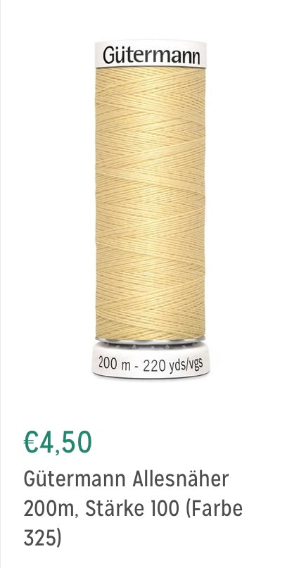 Allesnäher 200m Farbe 325