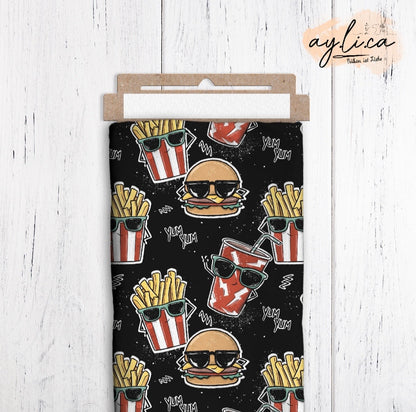 BURGER, POMMES… Jersey exklusiv