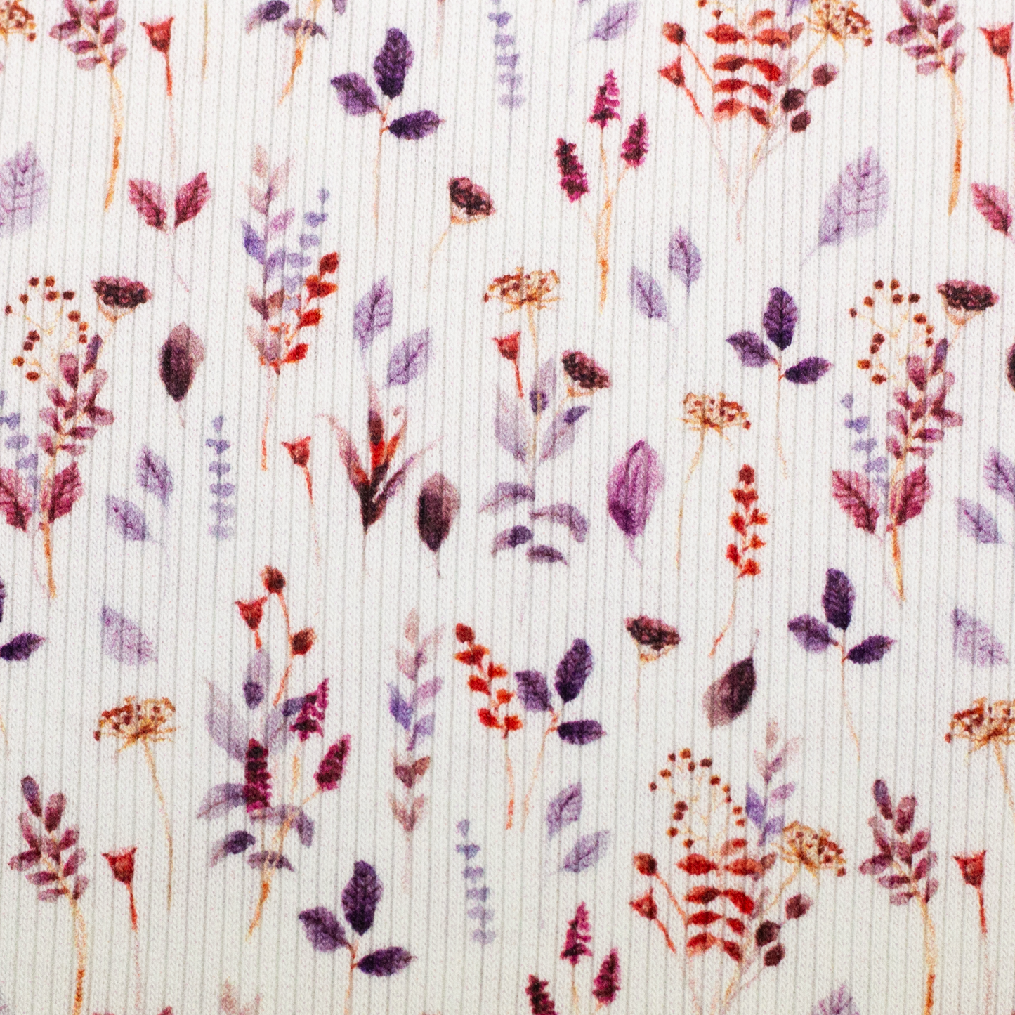 Rippjersey FLOWERS by Swafing