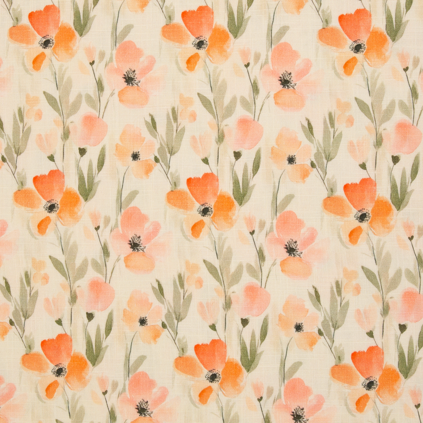 Musselin FLEUR by Swafing