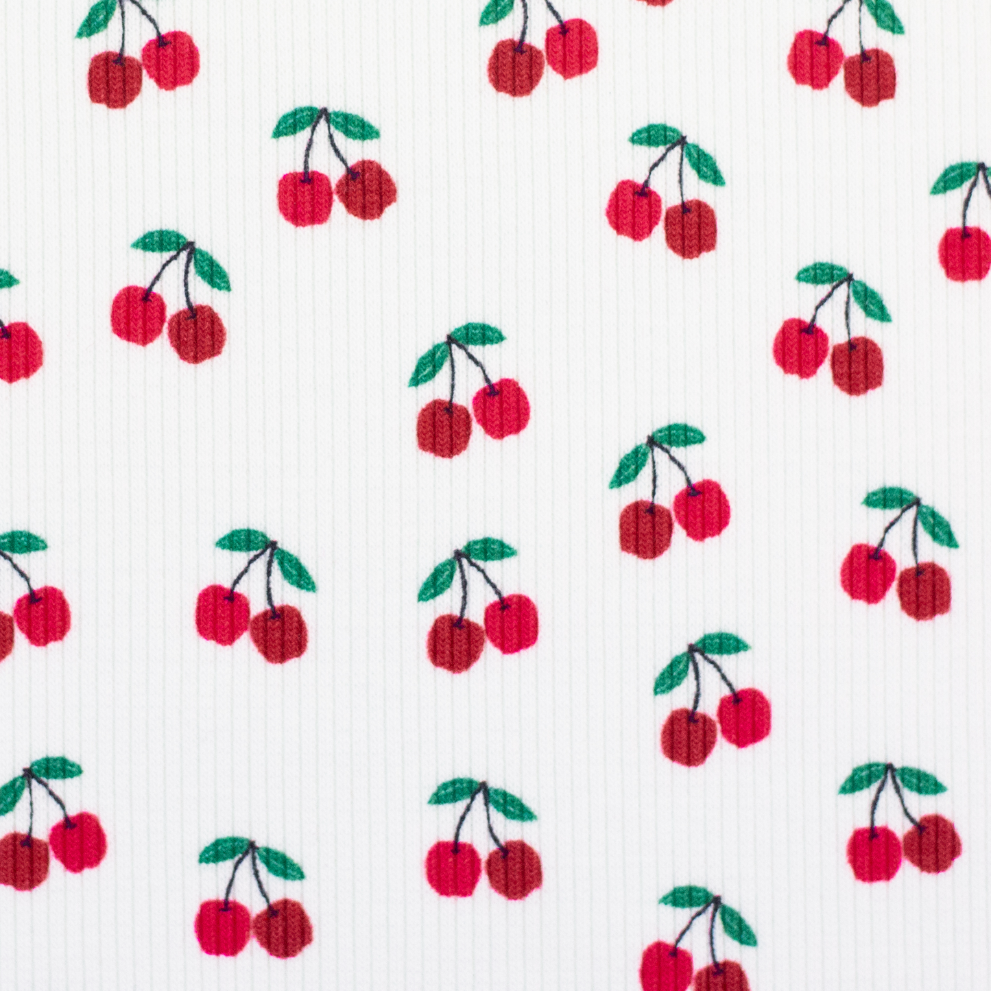 Rippjersey CHERRY by Swafing