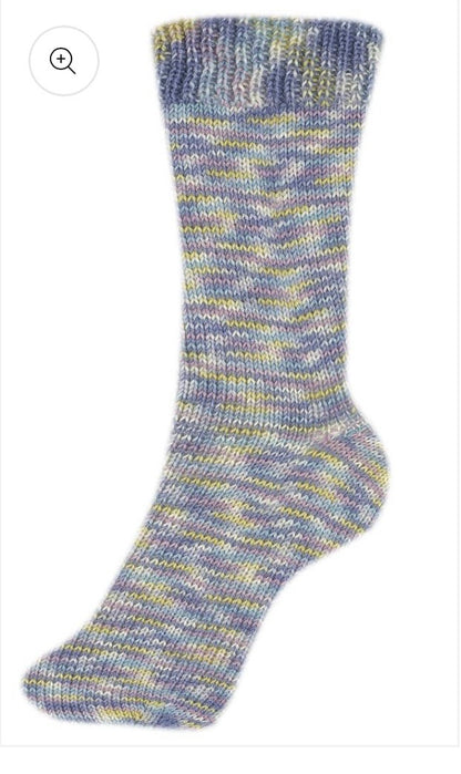 Fortissima bunte 4-fach Sockenwolle | Farbe 2411 - NATUR