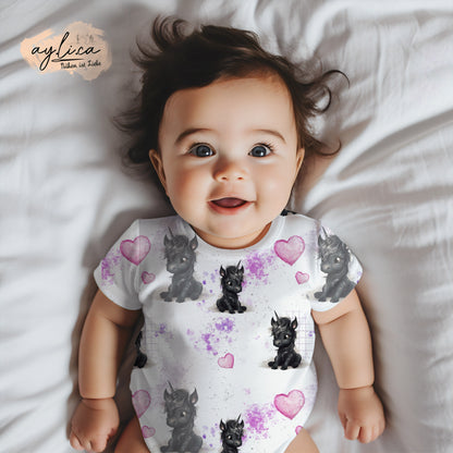 EINHORN BLACKY Baumwolljersey exklusiv