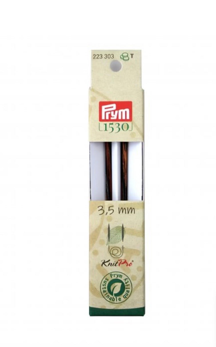 Prym Rundstricknadelspitzen lang Natural (Stärke 3,5 / 11,6 cm)