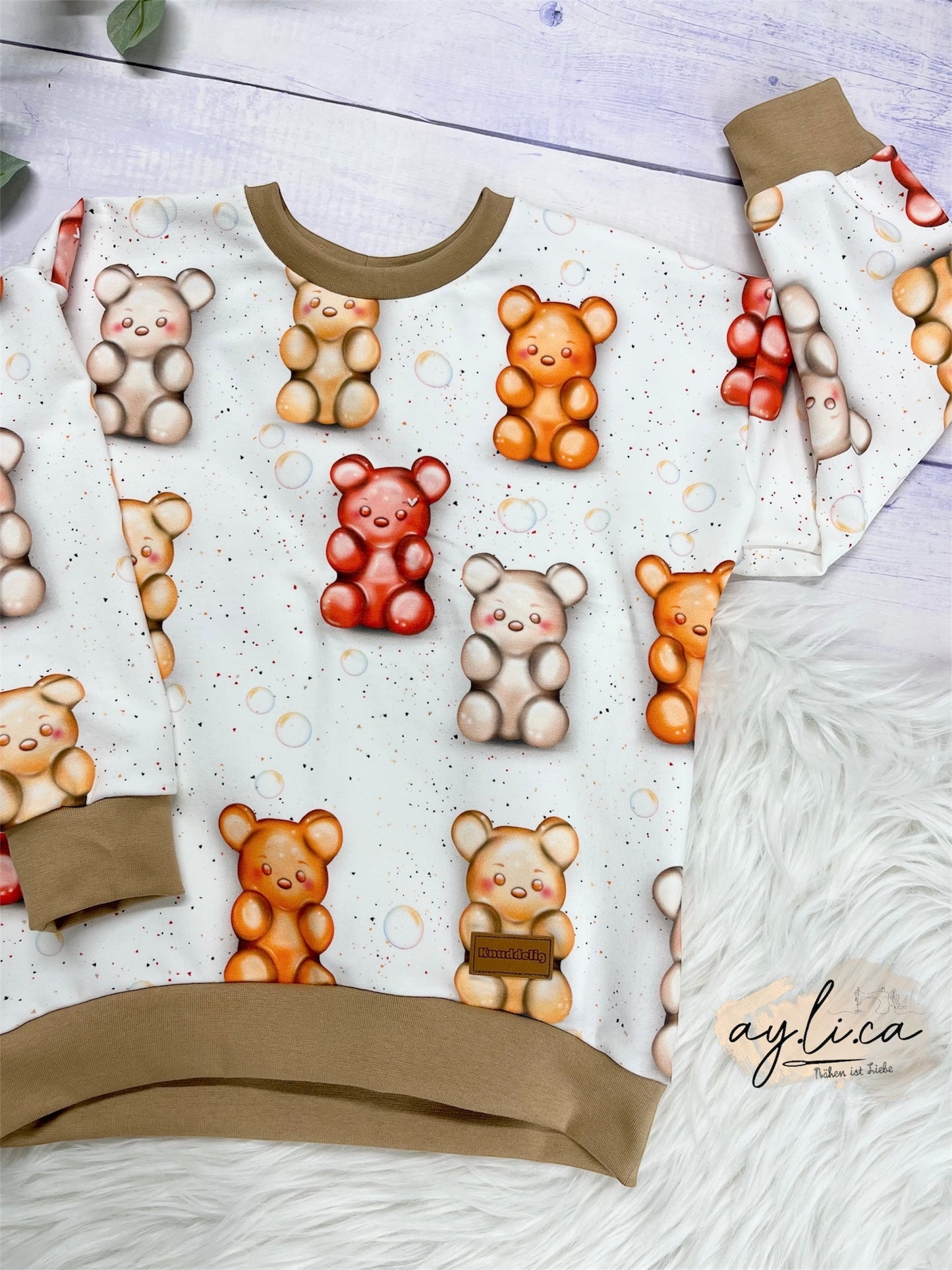 SWEATER GUMMIBÄRCHEN GR.116