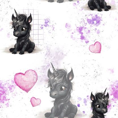 EINHORN BLACKY Baumwolljersey exklusiv