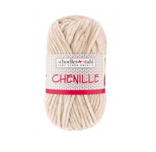 CHENILLE WOLLE beige
