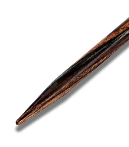 Prym Rundstricknadelspitzen kurz Natural (Stärke 4,0 / 8,7 cm Länge)