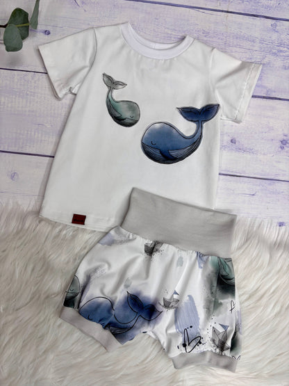 SET T-Shirt & kurze Pumphose Gr.80
