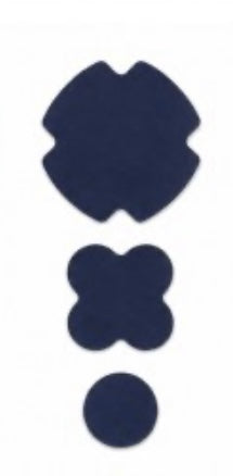 Prym Rub-On Patch STRETCH (3 Stück / verschiedene Farben)