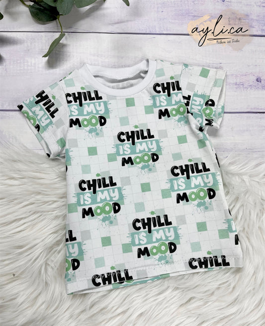 T-SHIRT CHILL IS MY MOOD GR.86