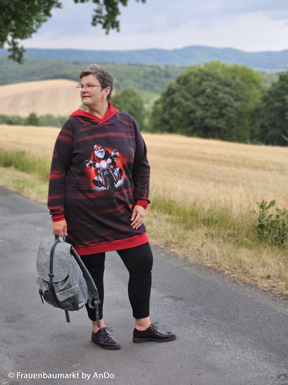 SANTA IS COMING RED by Thorsten Berger PANEL