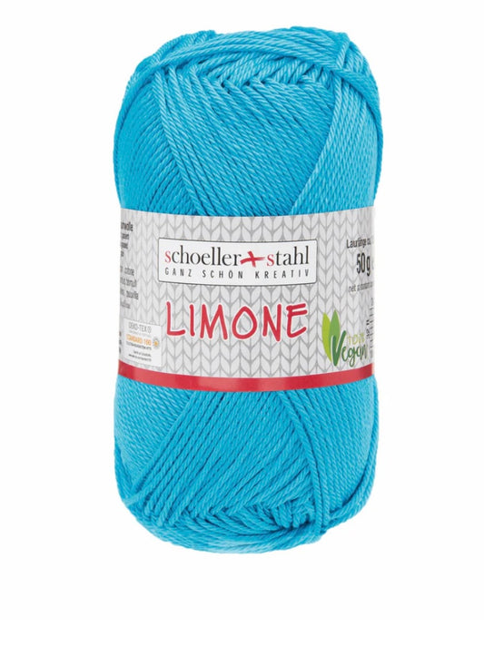 LIMONE 50g Baumwollgarn / türkis