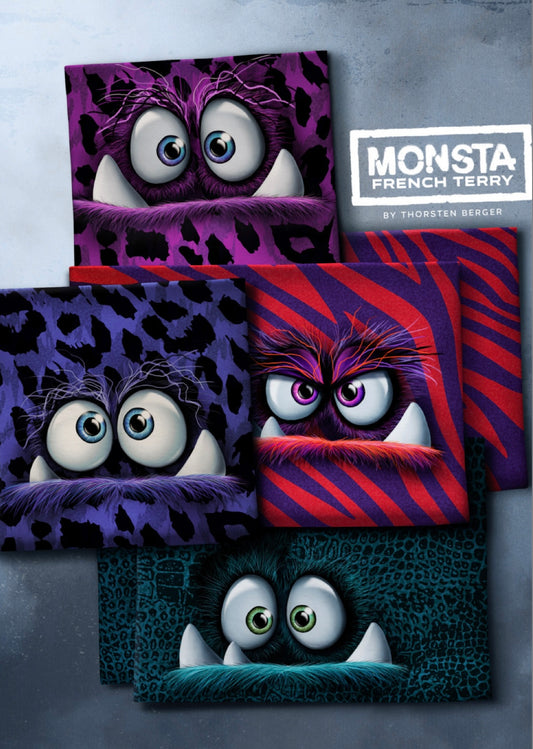 Panel MONSTA French Terry by Thorsten Berger