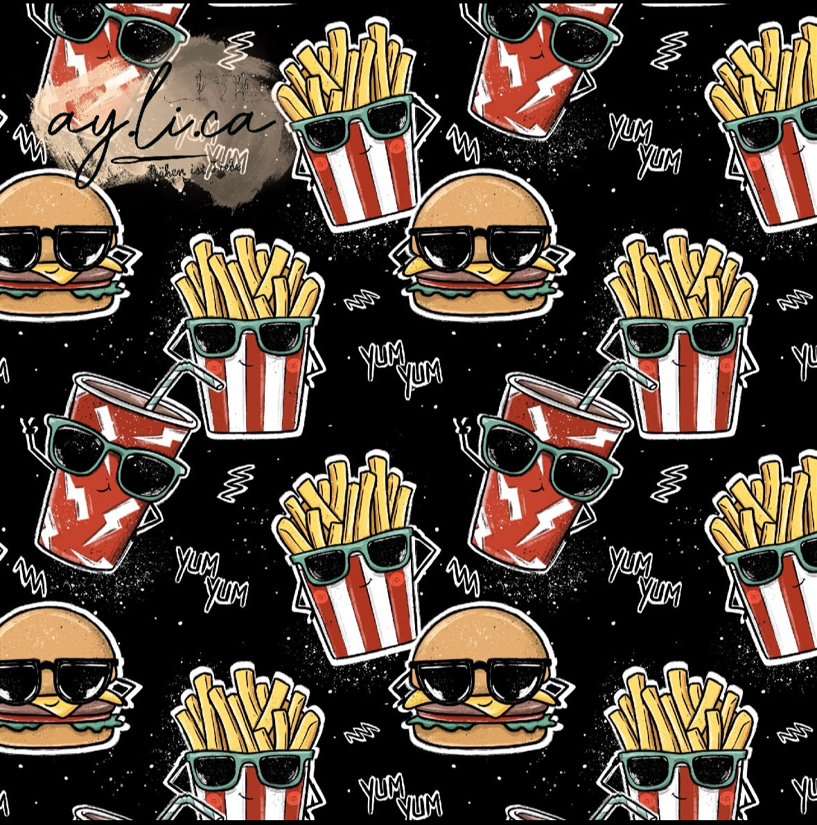 BURGER, POMMES… Jersey exklusiv