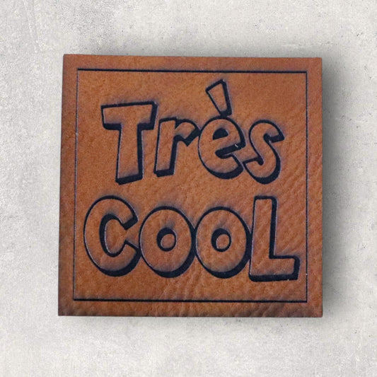Kunstlederlabel TRÈS COOL