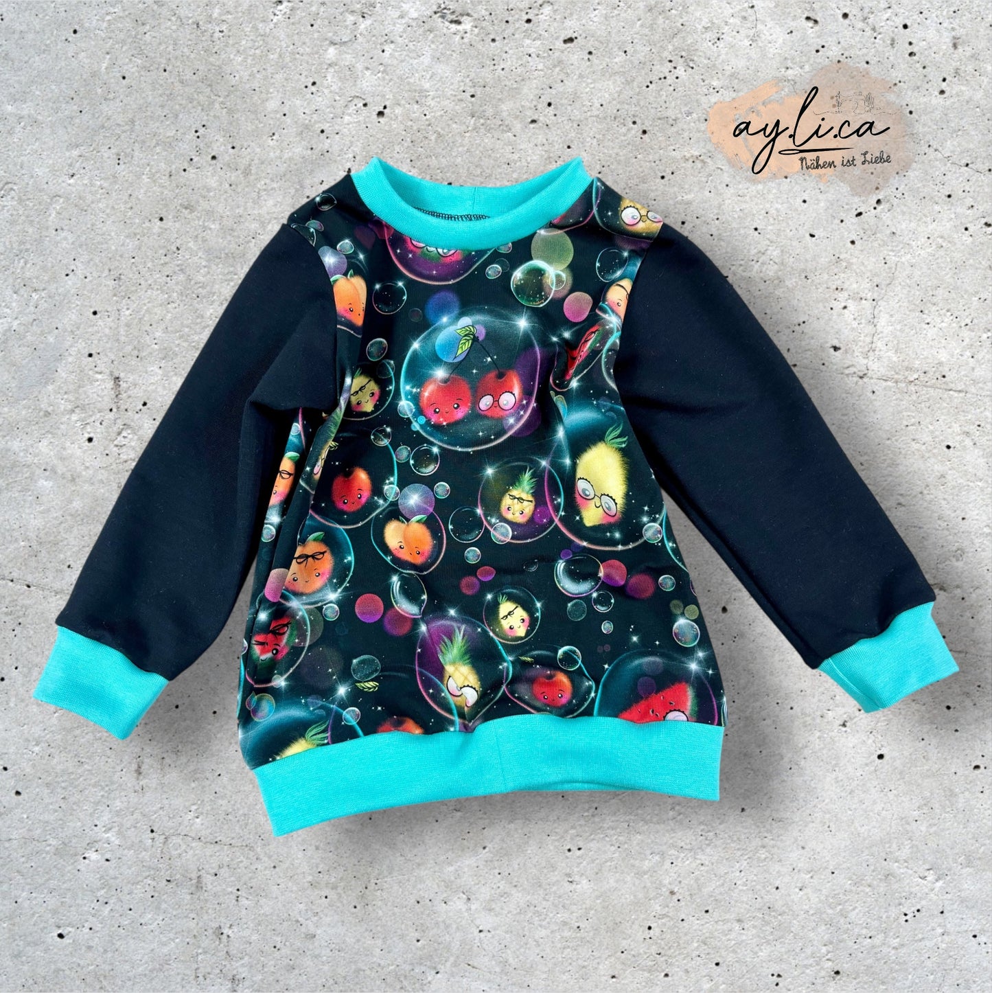 SWEATER GR.86 Früchtchen