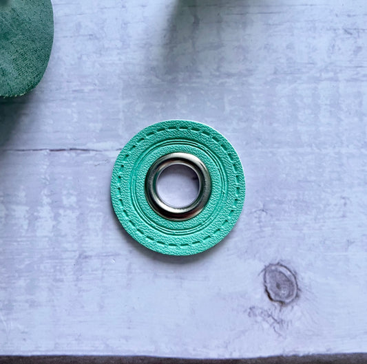 Ösenpatch rund mint