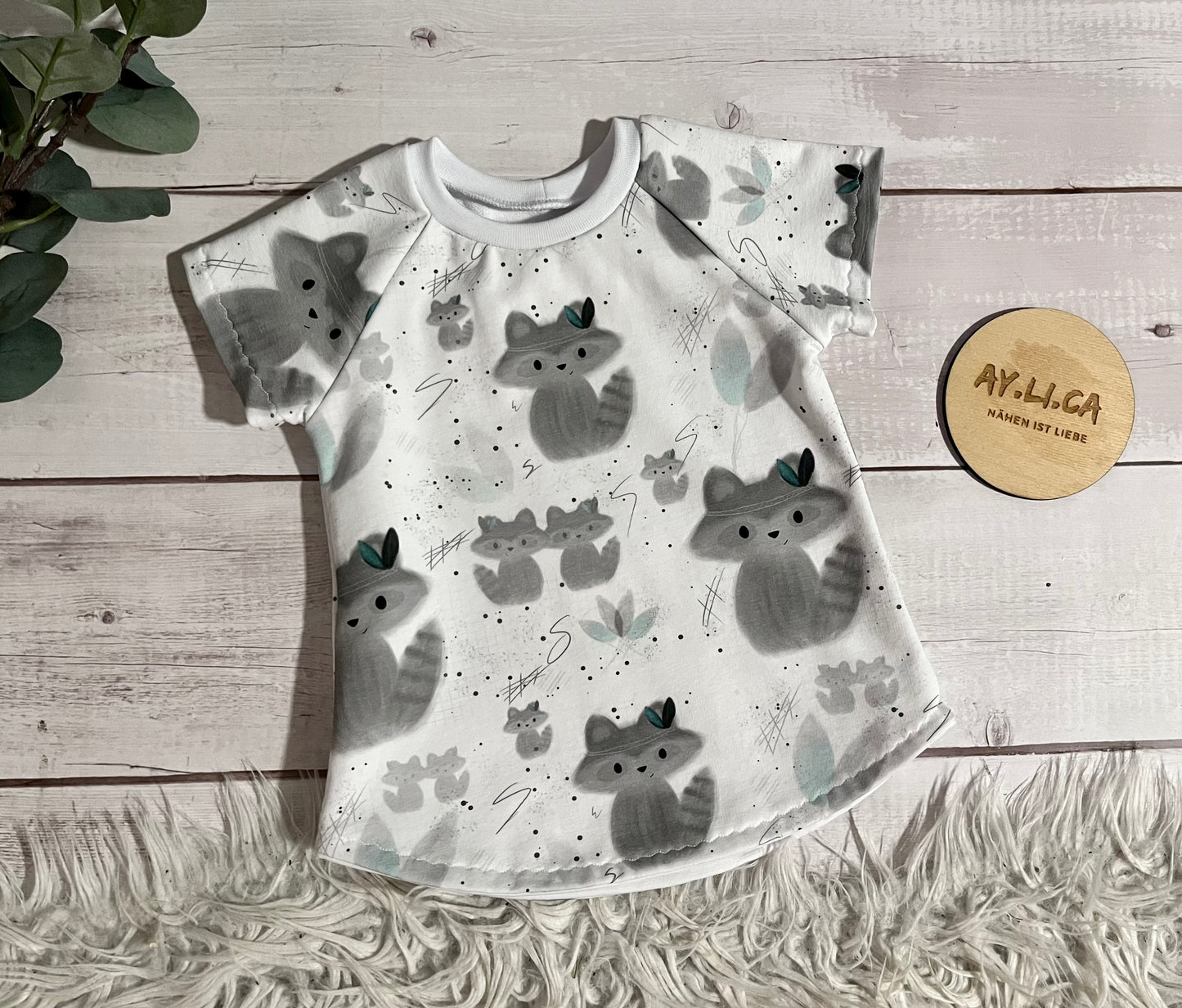 T-Shirt BOHO WASCHBÄREN Gr.80