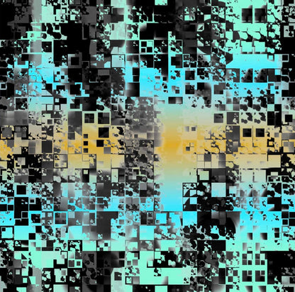 PIXELS in 8 Farben!! French Terry