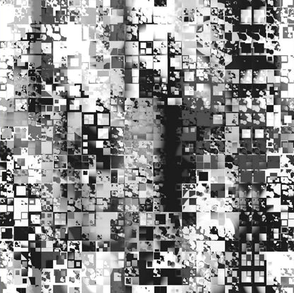 PIXELS in 8 Farben!! French Terry