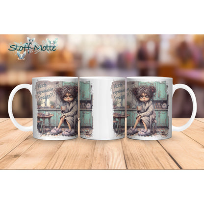 Tasse „Noch irgendwelche Fragen?!“