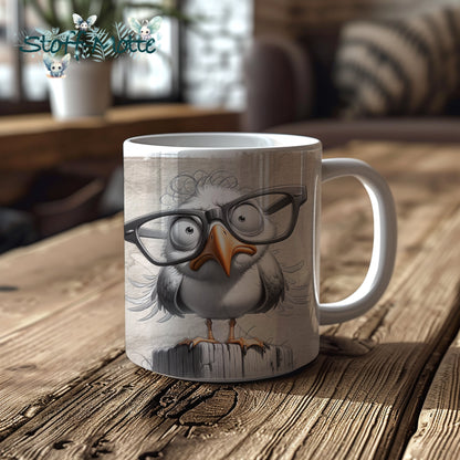 Tasse MÖWE „Irgendwas an dem Wort NEIN nicht verstanden!‘?“