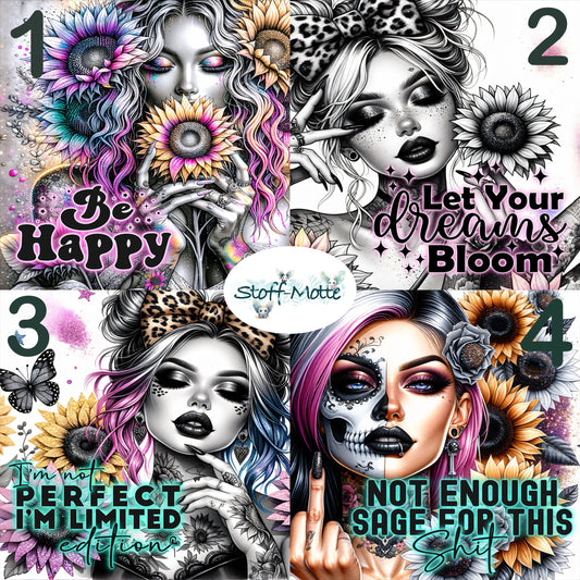 WOMANS in 4 Varianten KL