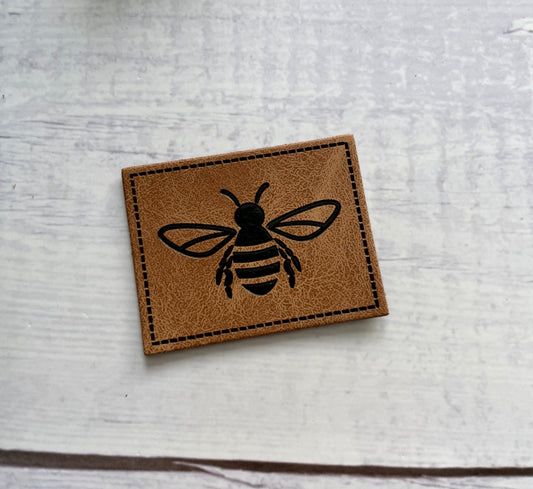 Kunstlederlabel BIENE