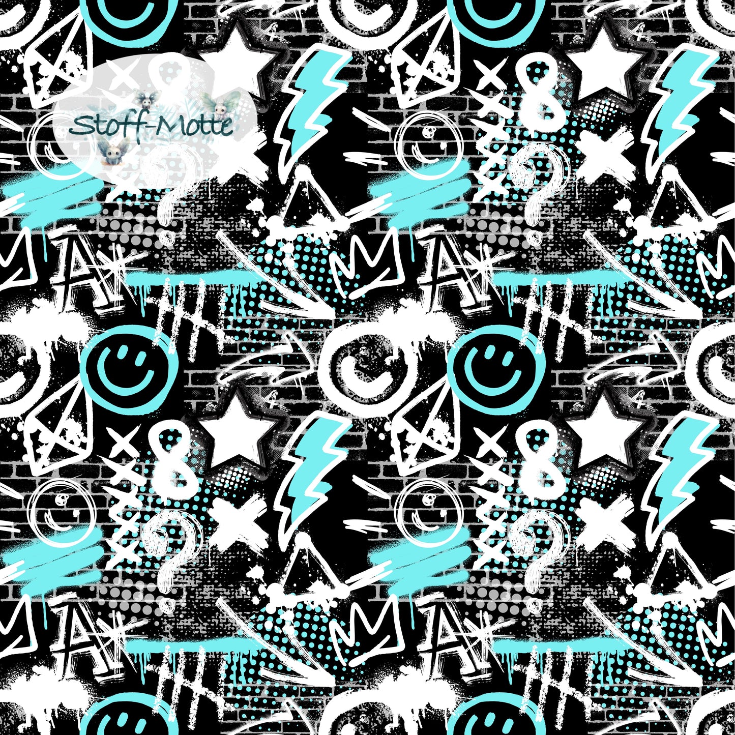 NEON GRAFITTI in 3 Farben KL