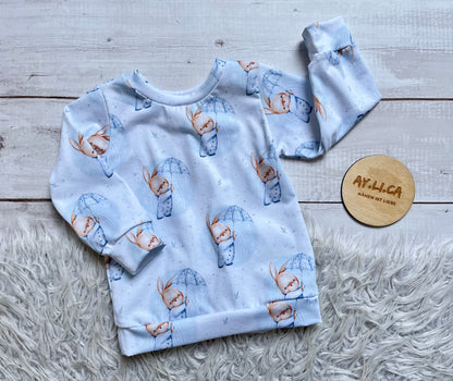 Sweater REGENHASE BLAU Gr.80