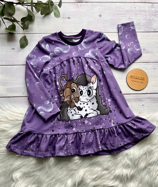 Tunika langarm PONY LILA Gr.110