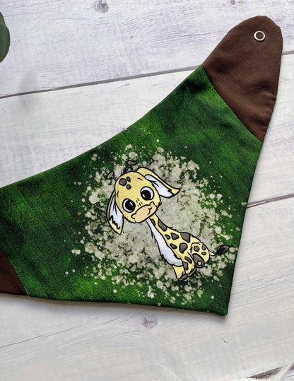 Halstuch GIRAFFE GRÜN onesize