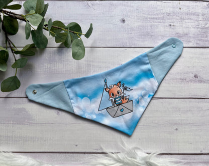 Halstuch FUCHSMATROSE BLAU onesize