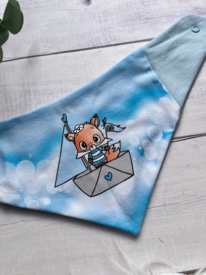 Halstuch FUCHSMATROSE BLAU onesize