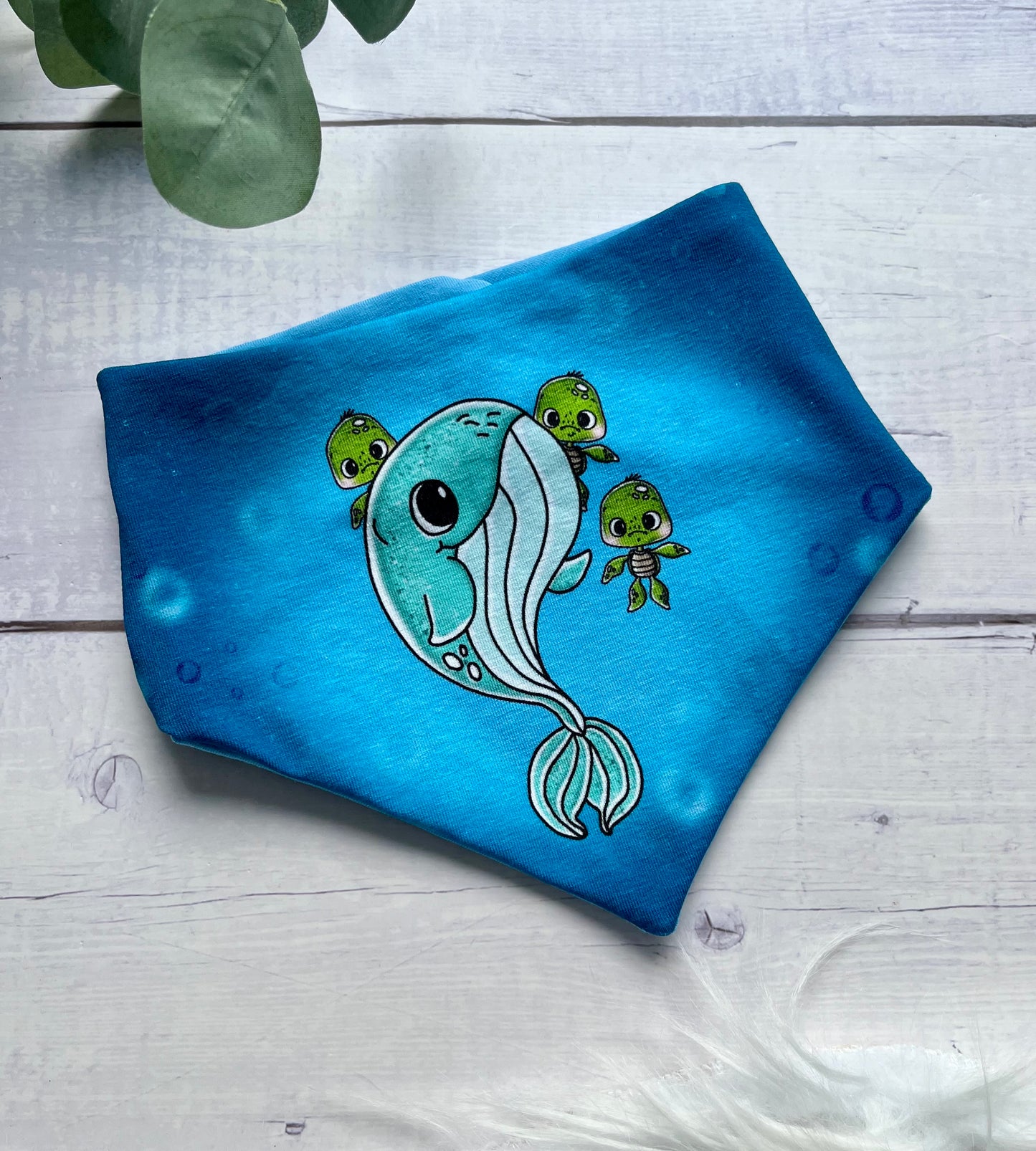 Halstuch WAL BLAU onesize