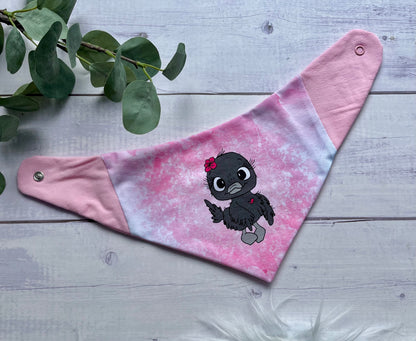 Halstuch VOGEL ROSA onesize