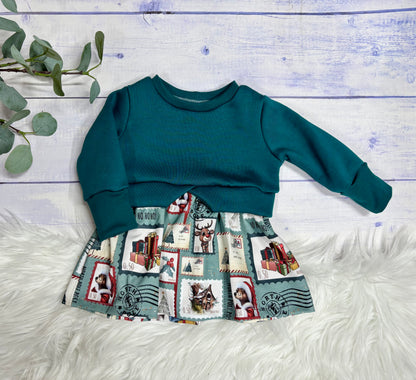 GIRLY SWEATER Weihnachtspost Gr.80