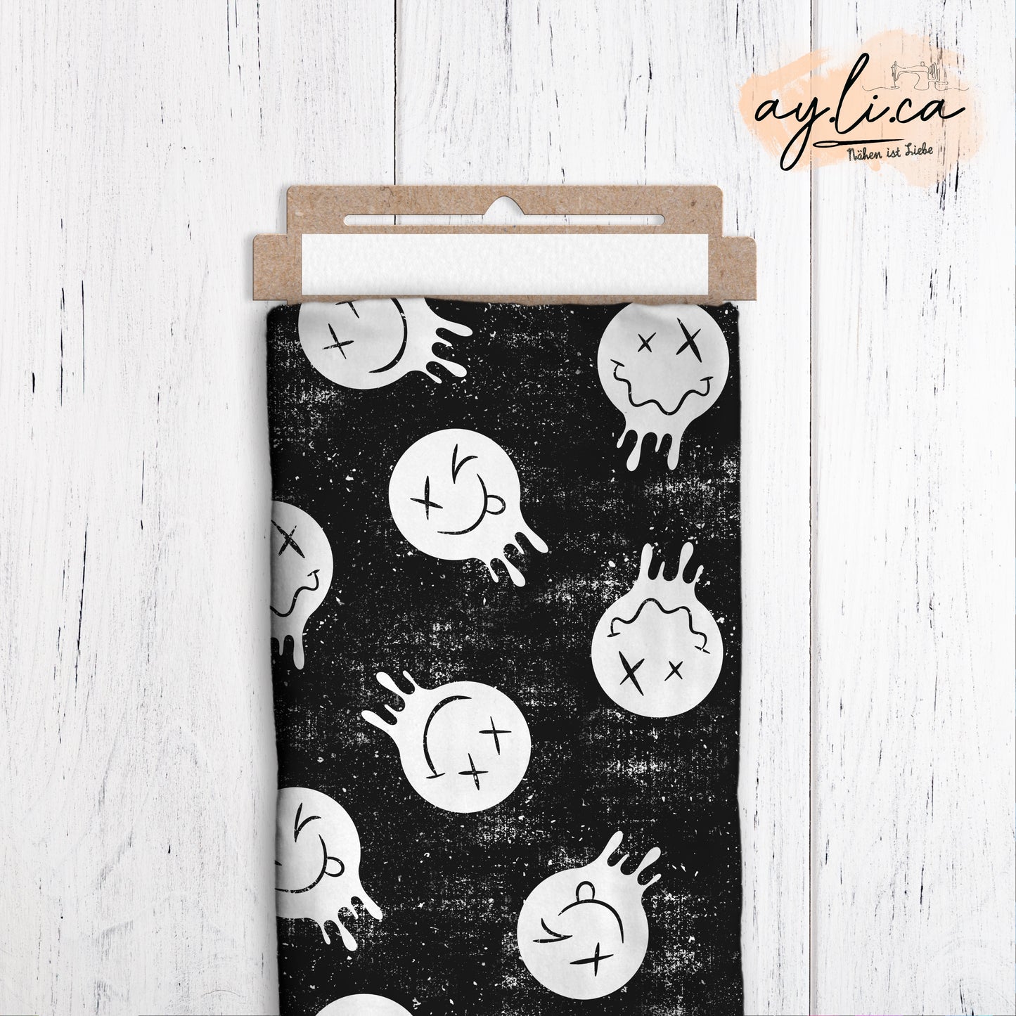 MELTED SMILEY KL in 4 Farben